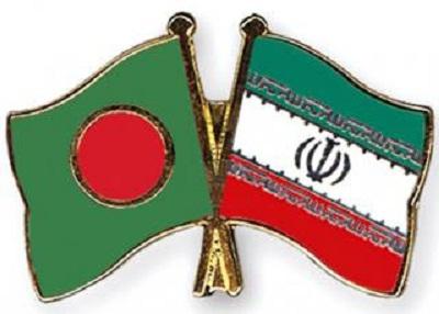 Flags of Bangladesh and Iran