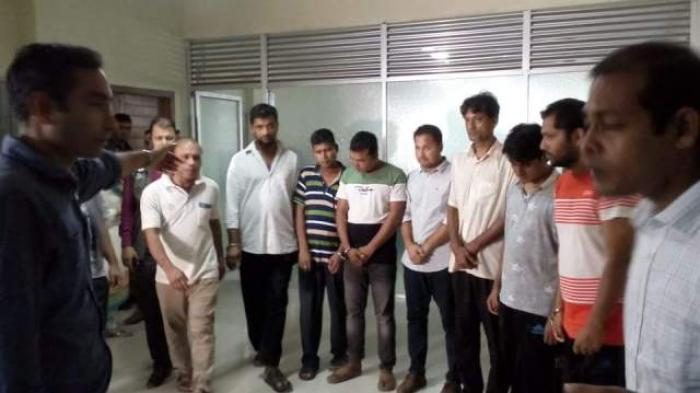 CID arrested 9 members of question-leak racket