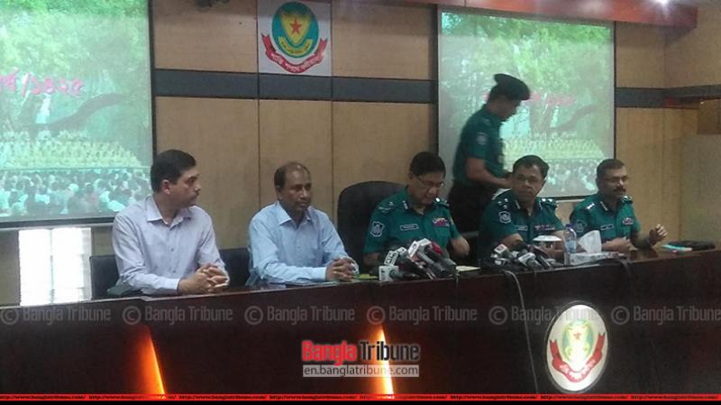 Dhaka Metropolitan Police’s media call at its headquarters on Thursday.