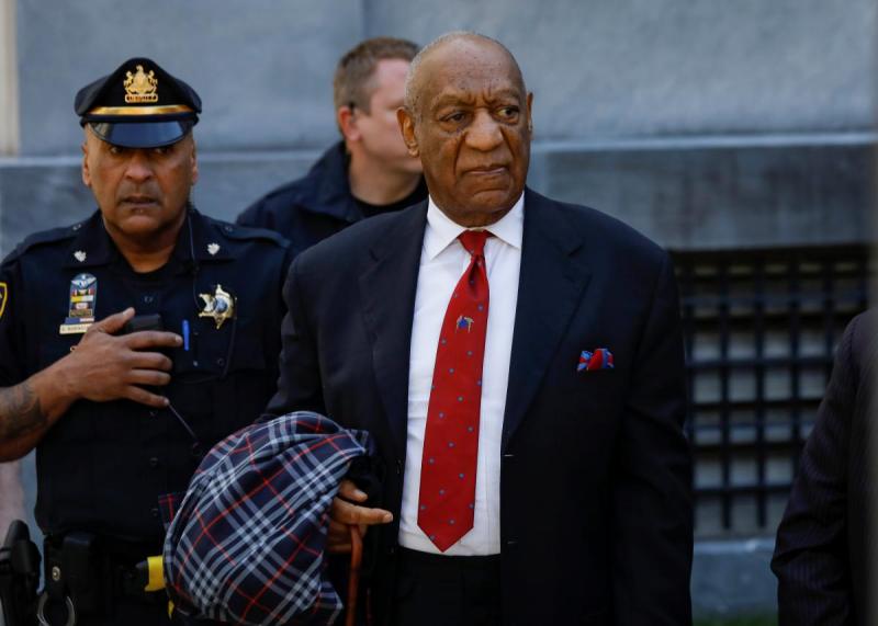 Actor and comedian Bill Cosby exits the Montgomery County Courthouse after a jury convicted him in a sexual assault retrial in Norristown, Pennsylvania, U.S., April 26, 2018. (Photo Reuters)