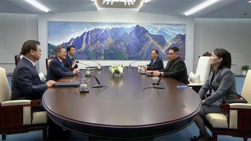 North Korea’s Kim meets South Korean leader President Moon Jae (Photo: Reuters)