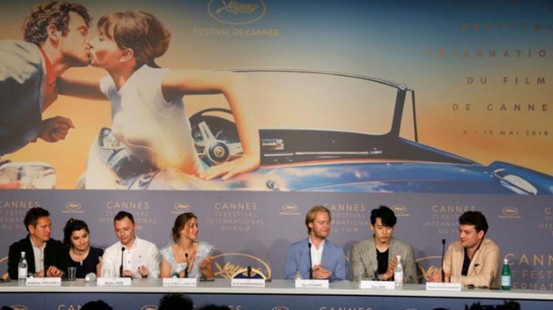 71st Cannes Film Festival – News conference for the film `Summer` (Leto) in competition – Cannes, France May 10, 2018. REUTERS