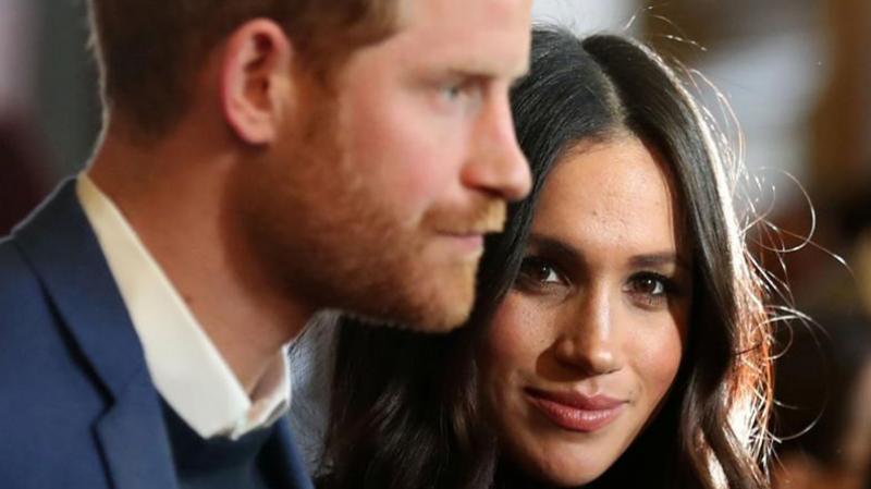 Prince Harry and Meghan Markle attend a reception for young people at the Palace of Holyroodhouse in Edinburgh, February 13, 2018. REUTERS