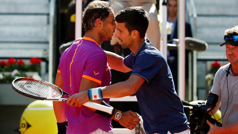 Nadal sets up Djokovic semi-final in Rome. REUTERS