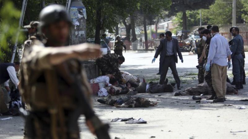 Blasts at Afghan sports stadium kill as many as eight. REUTERS