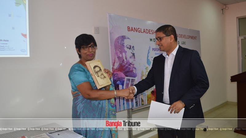 Bangladesh High Commissioner to Sri Lanka Riaz Hamidullah seen at a programme at the Colombo University.