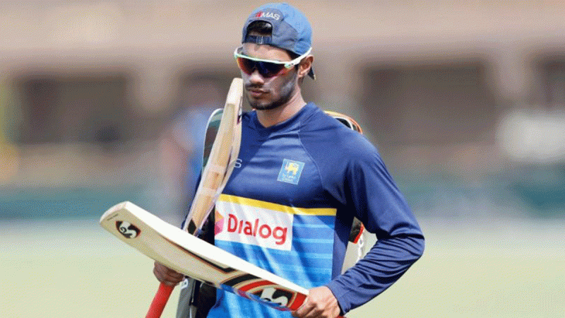 Sri Lanka`s cricketer Dhananjaya de Silva. REUTERS