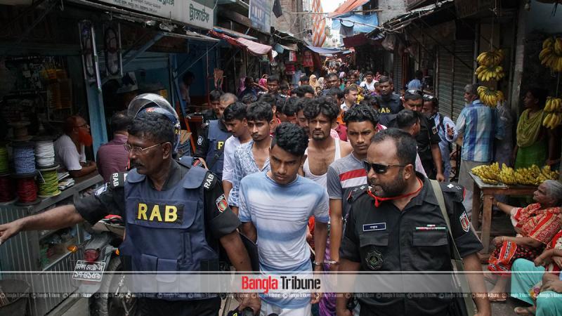 Over 100 held in drug raid at Dhaka’s Mohammadpur