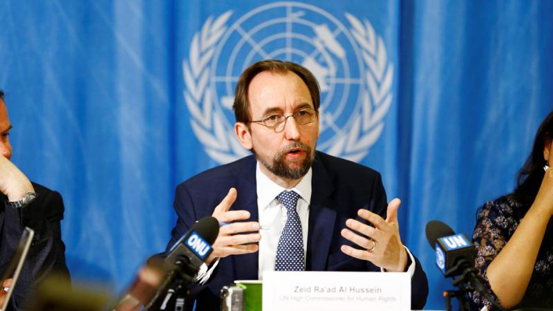 UN High Commissioner for Human Rights Zeid Ra’ad al-Hussein