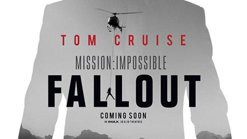 First poster of Mission Impossible: Fallout.