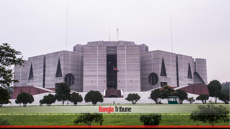 National Parliament House of Bangladesh. BANGLATRIBUNE/Sazzad Hossain
