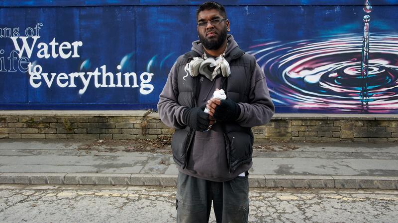 Mohammed Ali is a renowned aerosol artist and a curator