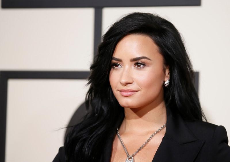 US pop singer Demi Lovato. REUTERS