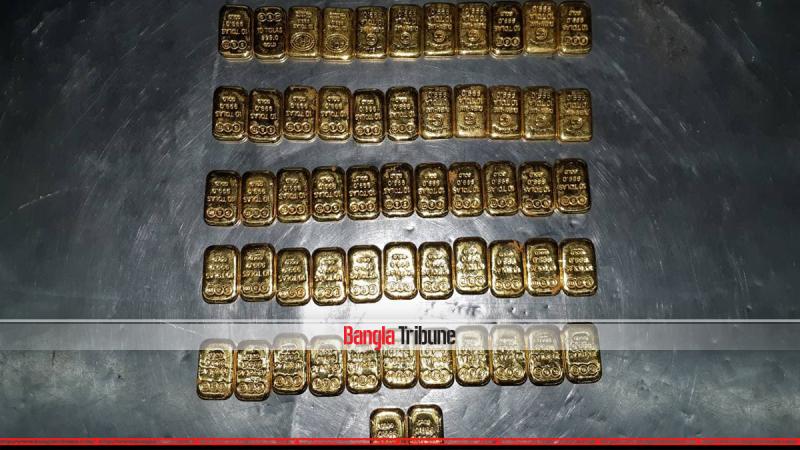 Armed Police Battalion (APBn) has seized 40 gold bars at Sylhet Osmani International Airport on Wednesday morning.