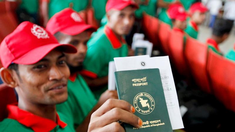 Bangladeshi migrant workers. FILE PHOTO