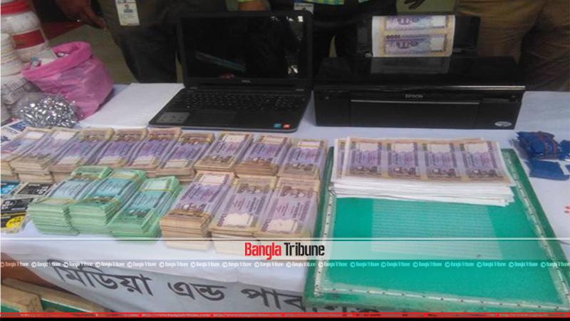 Tk 7.5m worth of fake currencies were seized from Capital's Lalbagh