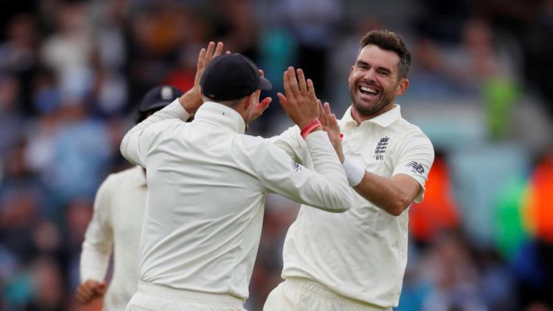 England`s James Anderson. REUTERS/FILE PHOTO