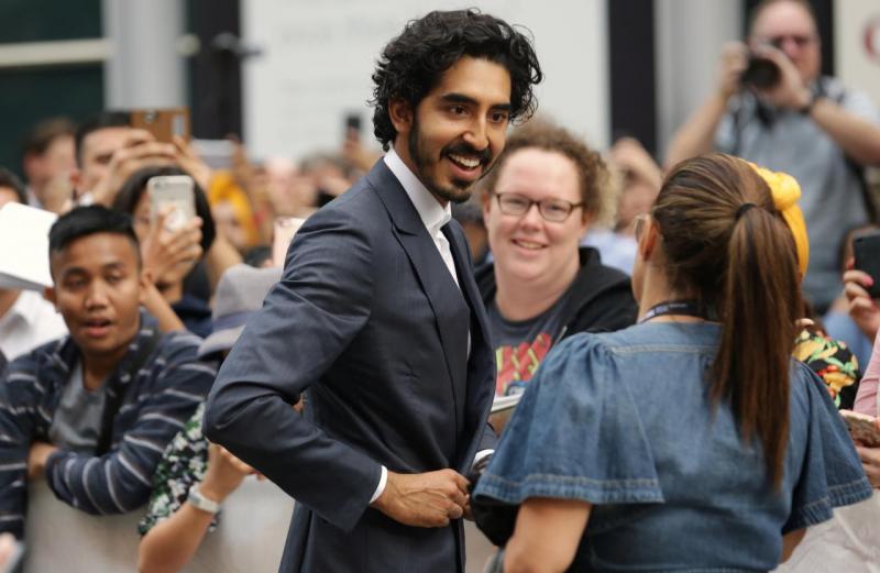 Actor Dev Patel meets with fans as he arrives for the world premiere of Hotel Mumbai at the Toronto International Film Festival (TIFF) in Toronto, Canada, September 7, 2018. REUTERS