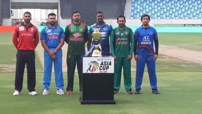 Captains of participating teams in Asia Cup Cricket 2018