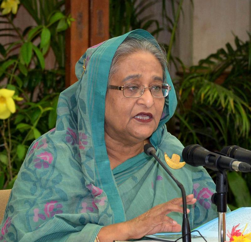 Prime Minster Sheikh Hasina. PID/PHOTO
