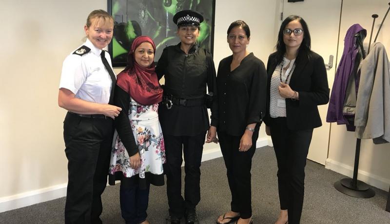 A British police force has launched a specially-designed uniform that is looser and longer in an attempt to attract more female Muslim recruits to its ranks.