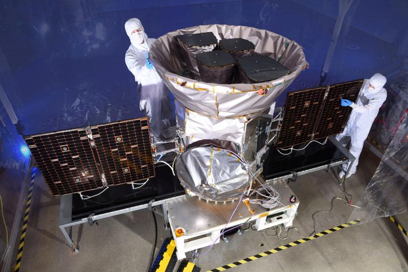 TESS, the Transiting Exoplanet Survey Satellite, is shown in this NASA photo obtained by Reuters on March 28, 2018. REUTERS FILE PHOTO