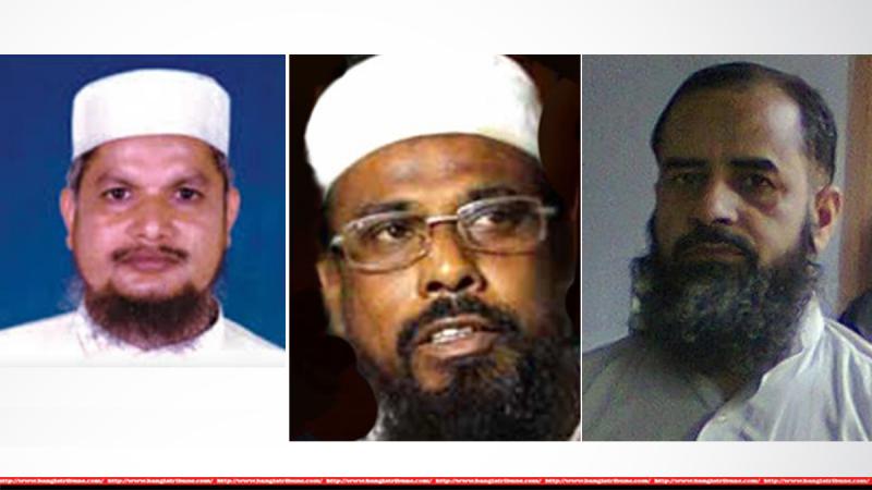 (From left to right) Mulana Sheikh Abdus Salam, Mufti Abdul Hannan, and Majed Butt