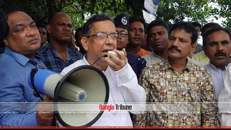 Law Minister Anisul Huq was addressing to the media in Brahmanbaria on Friday. (Oct 12).