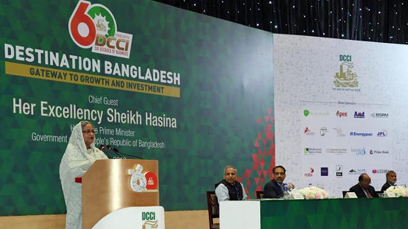 Prime Minister Sheikh Hasina was addressing an occasion at Bangabandhu International Conference Center (BICC) on Sunday (Oct 28).