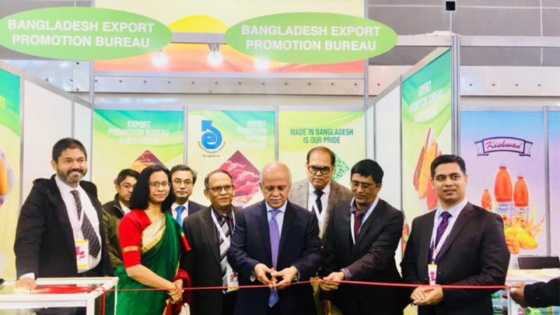 Bangladeshi companies take part Paris food expo.