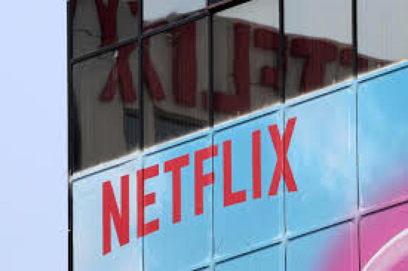 The Netflix logo is seen on their office in Hollywood, Los Angeles, California, July 16, 2018. REUTERS/