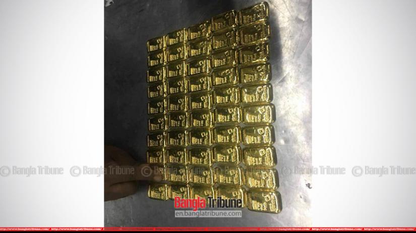 Over 4 kg gold seized at Ctg airport, 1 held. FILE PHOTO