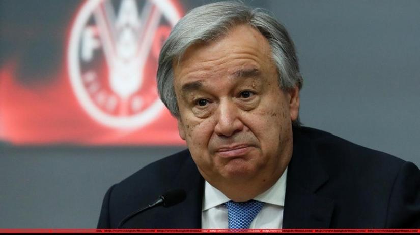 UN Secretary-General Antonio Guterres. REUTERS/File Photo