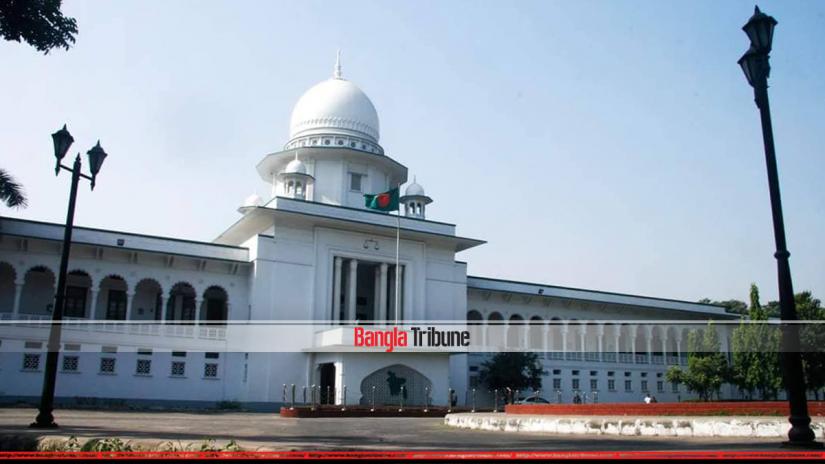 A general view of the Supreme Court building of Bangladesh. BANGLATRIBUNE/Sazzad Hossain