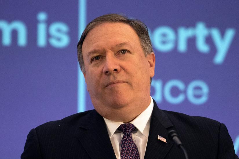 US Secretary of State Mike Pompeo. REUTERS/file photo