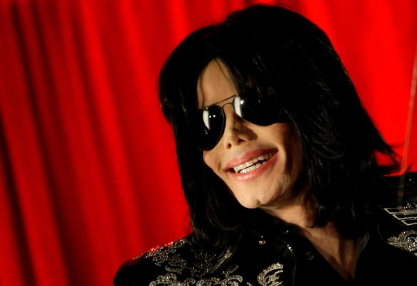 US pop star Michael Jackson gestures during a news conference at the O2 Arena in London, March 5, 2009. REUTERS