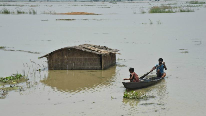 File image of floods in Assam. Reuters