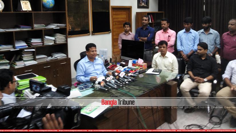 Election Commission (EC) Secretary Helal Uddin Ahmed was adressing a media briefing at EC office in Dhaka on Monday (Sept 10).