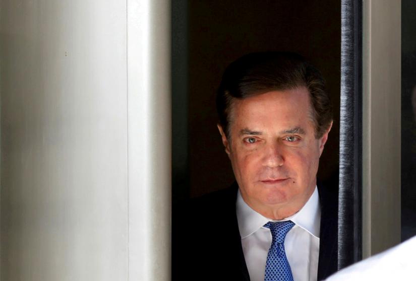 Former Trump campaign manager Paul Manafort departs from U.S. District Court. REUTERS