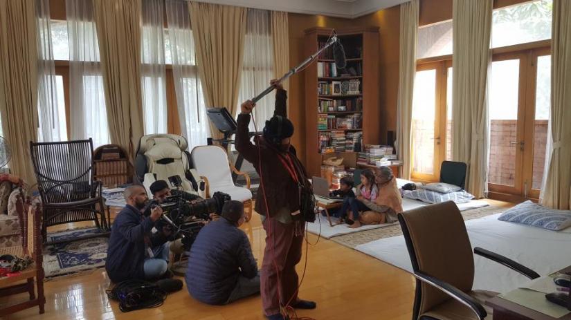 Another shooting moment of the docufilm. /CRI.