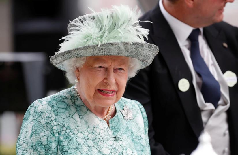 Britain`s Queen Elizabeth at the Ascot Racecourse on Jun 23, 2018. REUTERS/FILE PHOTO