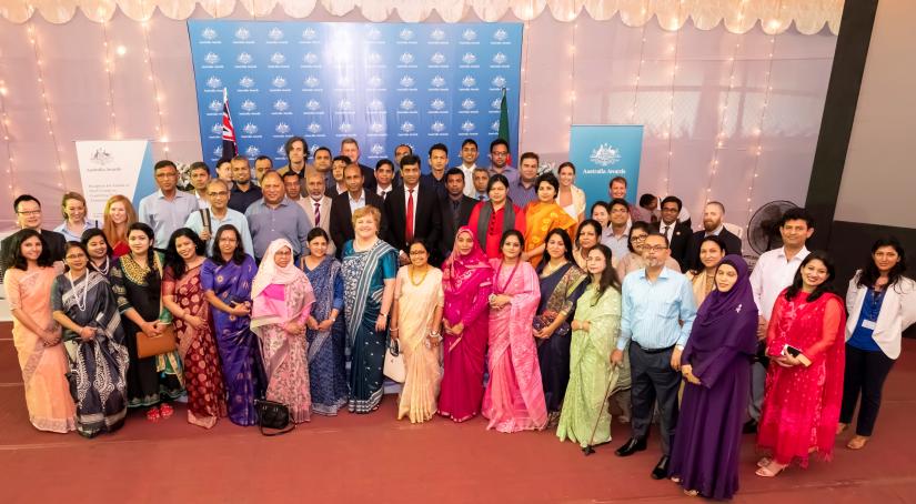 Nearly 80 alumni completed courses on countering violent extremism under the Australian government’s Australia Awards program.  