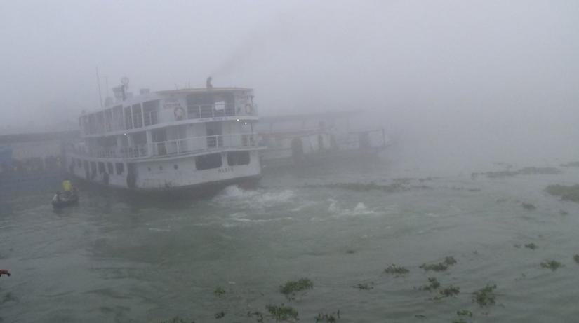 The ferry services were disrupted since 5:30am Tuesday (Oct 16)