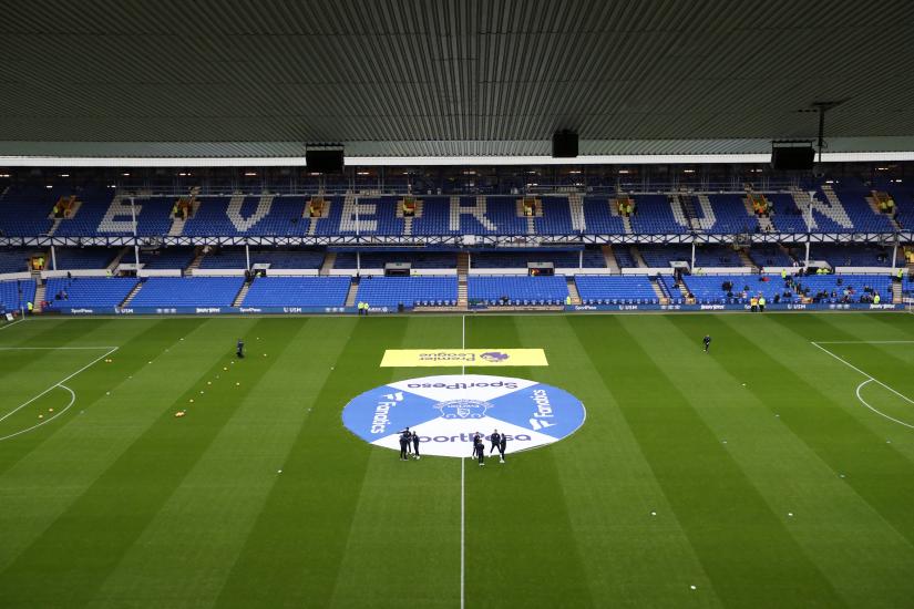 General view inside the Everton stadium at Goodison Park, Liverpool, November 3, 2018  REUTERS
