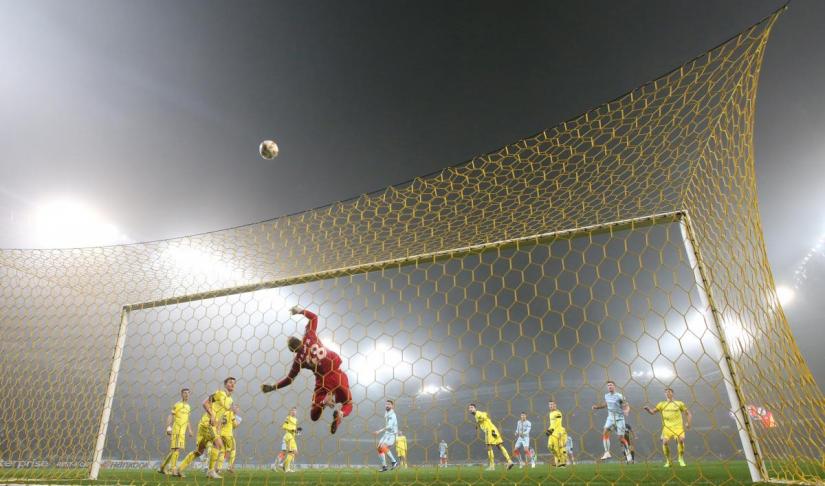 Europa League - Group Stage - Group L - BATE Borisov v Chelsea - Borisov Arena, Barysaw, Belarus - November 8, 2018 General view of match action REUTERS