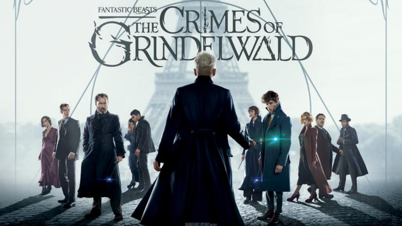 The poster of the movie “Fantastic Beasts: The Crimes of Grindelwald”.