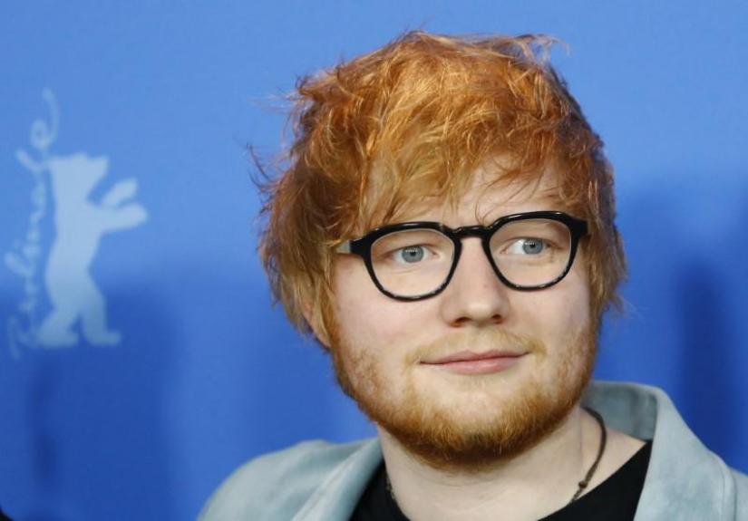 Ed Sheeran poses during a photocall to promote the movie Songwriter at the 68th Berlinale International Film Festival in Berlin, Germany, February 23, 2018. REUTERS/FILE PHOTO