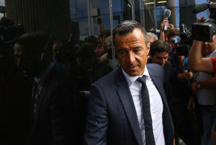 Soccer agent Jorge Mendes arrives at court to testify as part of the investigation of tax fraud allegations against former Atletico Madrid player Radamel Falcao, in Spain June 27, 2017. REUTERS/file photo