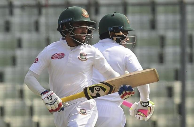 Mominul Haque was unbeaten on 115 while Mushfiqur Rahim was not out on 71