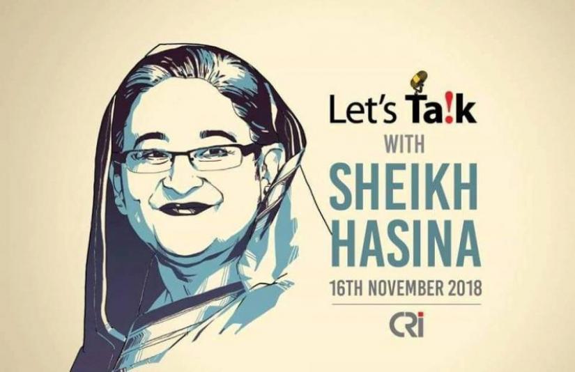 `Let`s talk with Sheikh Hasina`